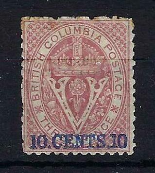 Image of Canada-British Columbia & Vancouver Is SG 24 MM British Commonwealth Stamp